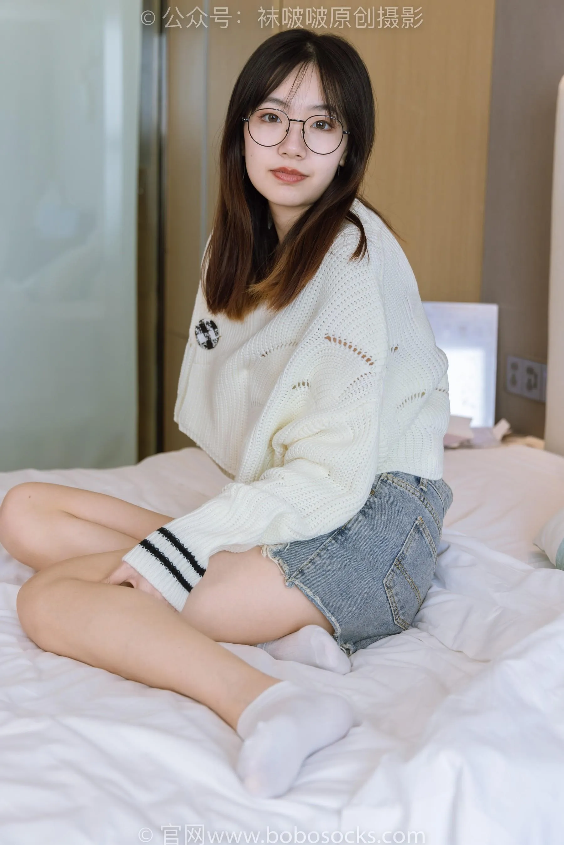 [BoBoSocks袜啵啵]NO.222 小甜豆-长靴、白棉袜、裸足[23] [47P]插图9